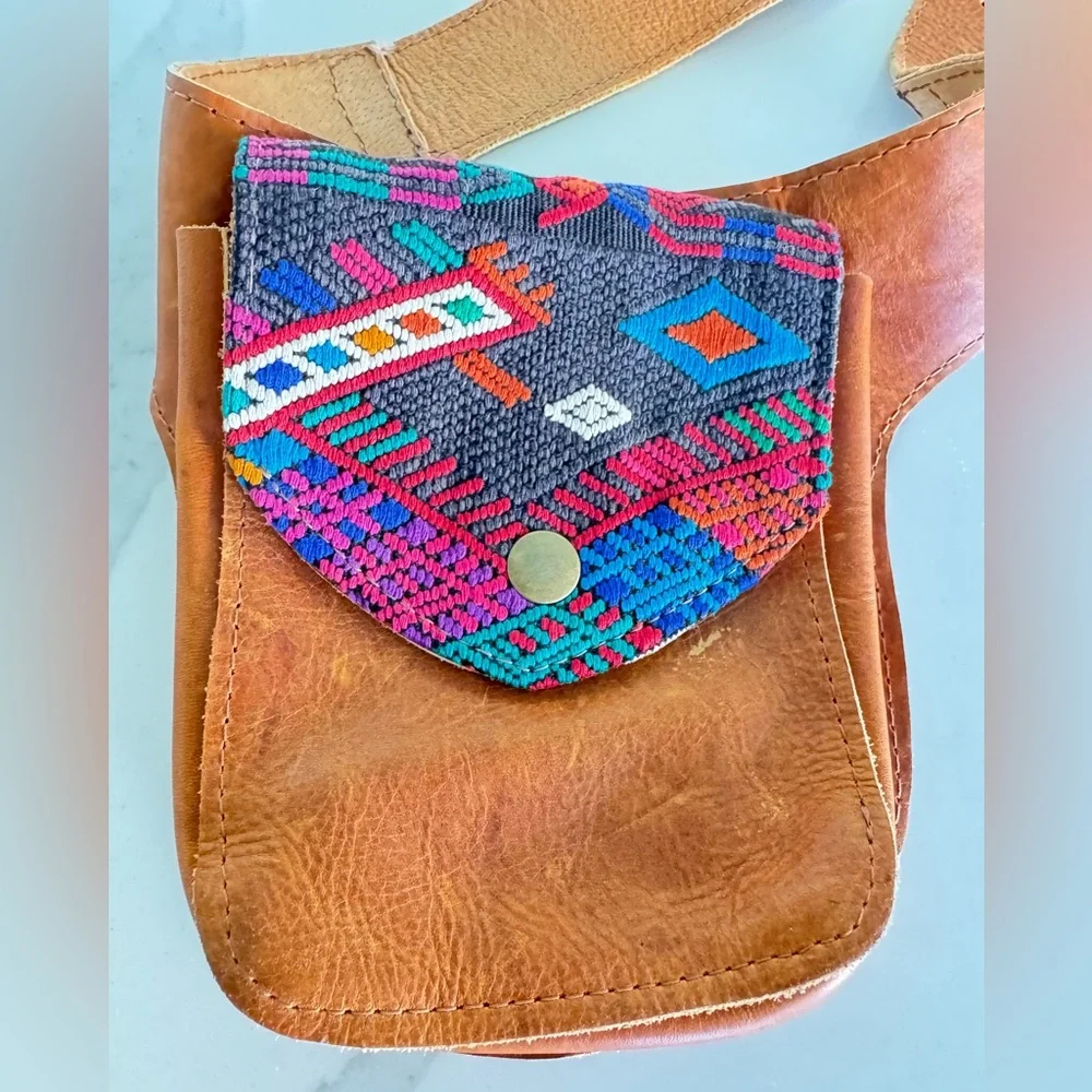 Nena & Co. Hip Satchel Belt Bag. Fanny pack. Leather, Unique. - Picture 2 of 10
